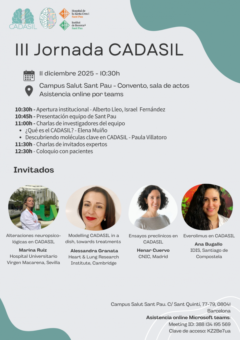 III jornada cadasil